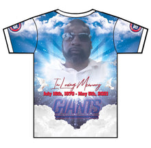 Load image into Gallery viewer, "JB" Custom Designed Memorial 3D shirt