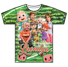 Load image into Gallery viewer, "Lhondyn Melon" Custom Designed Birthday 3D shirt