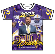Load image into Gallery viewer, "Sylon" Custom Designed Graduation 3D shirt