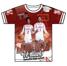 Load image into Gallery viewer, "Twinning" Custom Designed Graduation 3D shirt