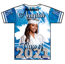 Load image into Gallery viewer, "Amiyah Edmond" Custom Designed Graduation 3D shirt