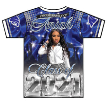 Load image into Gallery viewer, "Aniah Nelson" Custom Designed Graduation 3D shirt