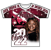 Load image into Gallery viewer, "Aniya" Custom Designed Graduation 3D shirt