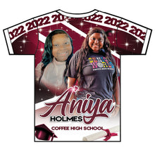 Load image into Gallery viewer, "Aniya" Custom Designed Graduation 3D shirt