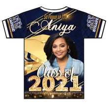 Load image into Gallery viewer, "Aniya" Custom Designed Graduation 3D shirt