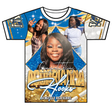 Load image into Gallery viewer, "Aquarianna" Custom Designed Graduation 3D shirt