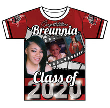 Load image into Gallery viewer, "Captured Moments" Custom Designed Graduation 3D shirt