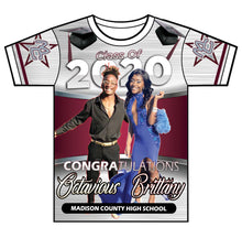 Load image into Gallery viewer, "Two of Us" Custom Designed Graduation 3D shirt