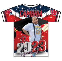 Load image into Gallery viewer, "Cambria" Custom Designed Graduation 3D shirt