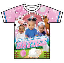 Load image into Gallery viewer, "Farm House" Custom Designed Birthday 3D shirt