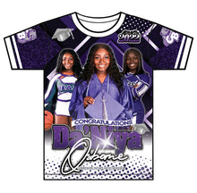 Load image into Gallery viewer, "Da'Niya" Custom Designed Graduation 3D shirt
