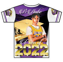 Load image into Gallery viewer, "Deandre Benton" Custom Designed Graduation 3D shirt