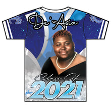 Load image into Gallery viewer, "De'asia" Custom Designed Graduation 3D shirt