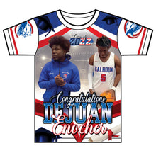 Load image into Gallery viewer, "Dejuan Enocher" Custom Designed Graduation 3D shirt