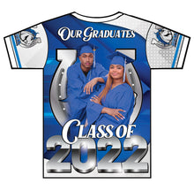 Load image into Gallery viewer, "Erick & Julia" Custom Designed Graduation 3D shirt