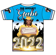 Load image into Gallery viewer, "Gabi" Custom Designed Graduation 3D shirt