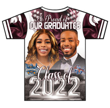 Load image into Gallery viewer, "Gaskin Twins" Custom Designed Graduation 3D shirt