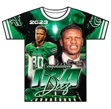 Load image into Gallery viewer, "Ira" Custom Designed Graduation 3D shirt