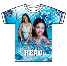Load image into Gallery viewer, "Isabella" Custom Designed Graduation 3D shirt