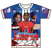 Load image into Gallery viewer, "Jaiden" Custom Designed Graduation 3D shirt