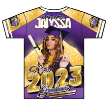 Load image into Gallery viewer, "Jalyssa" Custom Designed Graduation 3D shirt