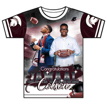 Load image into Gallery viewer, "Jamaal" Custom Designed Graduation 3D shirt