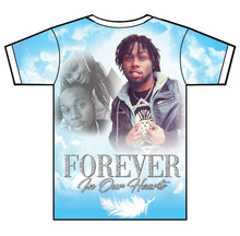 Load image into Gallery viewer, "Heavenly Gates" Custom Designed Memorial3D shirt