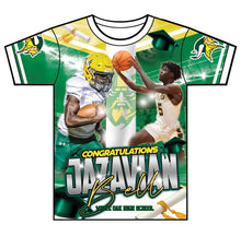 Load image into Gallery viewer, "Jazavian" Custom Designed Graduation 3D shirt