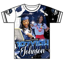 Load image into Gallery viewer, "Jazyiah" Custom Designed Graduation 3D shirt
