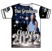 Load image into Gallery viewer, "Jazyiah" Custom Designed Graduation 3D shirt