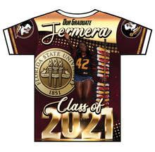 Load image into Gallery viewer, "Jermera" Custom Designed Graduation 3D shirt