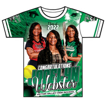 Load image into Gallery viewer, "Jocelyn" Custom Designed Graduation 3D shirt