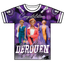 Load image into Gallery viewer, "Bubbles" Custom Designed Graduation 3D shirt