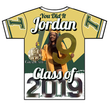 Load image into Gallery viewer, "Sports Edition" Custom Designed Graduation 3D shirt