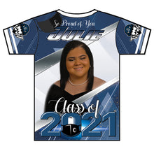 Load image into Gallery viewer, "Julie" Custom Designed Graduation 3D shirt