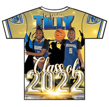 Load image into Gallery viewer, "Tilly" Custom Designed Graduation 3D shirt
