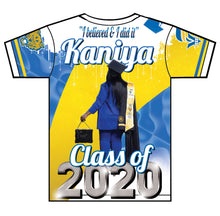 Load image into Gallery viewer, "I Believed" Custom Designed Graduation 3D shirt