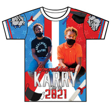 Load image into Gallery viewer, "Mask up 2021" Custom Designed Graduation 3D shirt