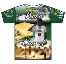 Load image into Gallery viewer, "Kebo" Custom Designed Graduation 3D shirt