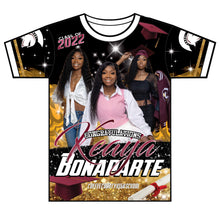 Load image into Gallery viewer, "Keiajia" Custom Designed Graduation 3D shirt