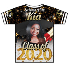 Load image into Gallery viewer, "Fireworks" Custom Designed Graduation 3D shirt