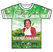Load image into Gallery viewer, "Family Tree" Custom Designed Family Reunion 3D shirt
