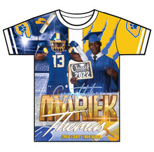 Load image into Gallery viewer, "Mariek" Custom Designed Graduation 3D shirt