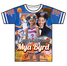 Load image into Gallery viewer, "Queen of the Court" Custom Designed Graduation 3D shirt