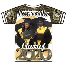 Load image into Gallery viewer, "Cobras" Custom Designed Graduation 3D shirt