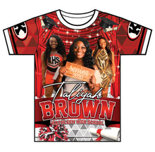 Load image into Gallery viewer, "Curtains" Custom Designed Graduation 3D shirt