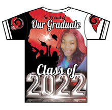 Load image into Gallery viewer, "Rick'Mishia" Custom Designed Graduation 3D shirt