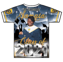 Load image into Gallery viewer, "Samyia" Custom Designed Graduation 3D shirt