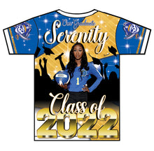 Load image into Gallery viewer, "Serenity" Custom Designed Graduation 3D shirt