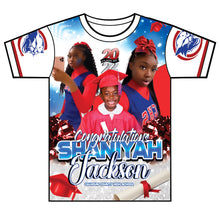 Load image into Gallery viewer, "Shaniyah" Custom Designed Graduation 3D shirt